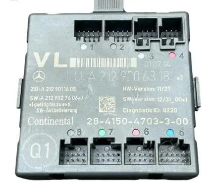 Mercedes-Benz C W204 Door control unit/module A2129006318 A2129027606 A2129011605