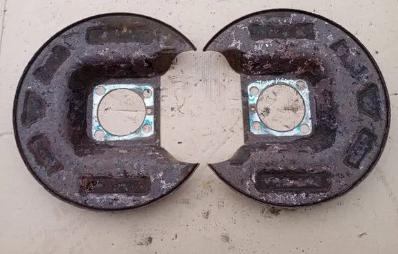 Fiat Scudo Rear brake disc plate dust cover 