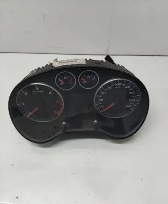 Audi A3 S3 8P Speedometer (instrument cluster) 81071521 A2C53080296