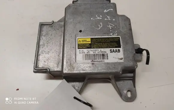 Saab 9-3 Ver2 Airbag control unit/module 12762955 W0419886