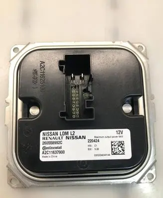 Nissan Leaf II (ZE1) Headlight ballast module Xenon 260558992C A2C11637900 220424