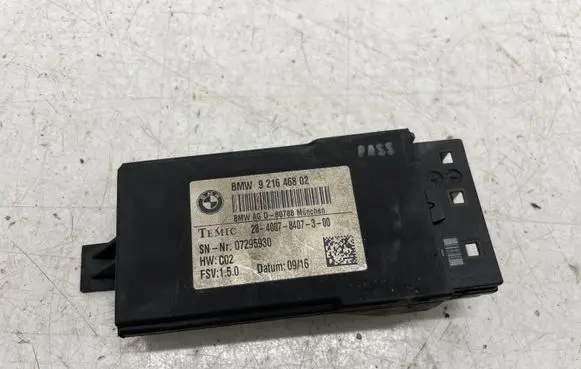 BMW 7 G11 G12 Other control units/modules 9216468