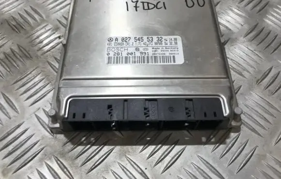 Mercedes-Benz A W168 Engine control unit/module a0275455332 0281001991