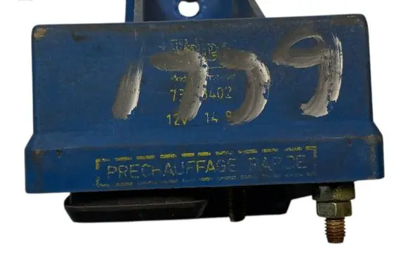 Peugeot 309 Glow plug pre-heat relay 73103402