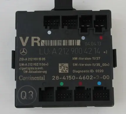 Mercedes-Benz E C207 W207 Door control unit/module A2129004214