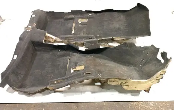 Audi A5 Front floor carpet liner 4K8863022AA