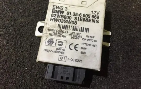 BMW 3 E46 Immobilizer control unit/module 61356905669 61.35-6905669