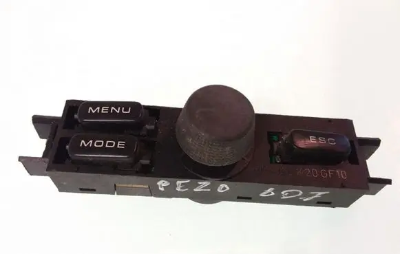Peugeot 607 On-board computer control switch 9633544077