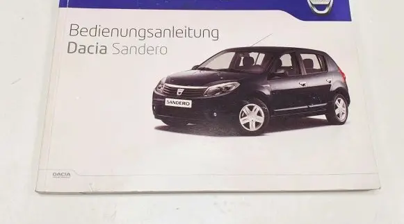 Dacia Sandero User manual 