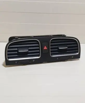 Volkswagen Golf VI Dash center air vent grill 5K0815736D 5K0819733