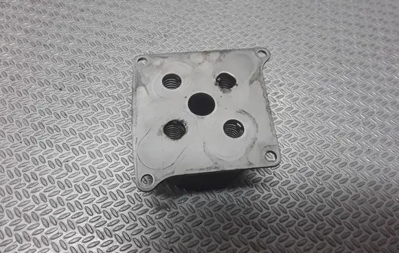 Oil filter mounting bracket