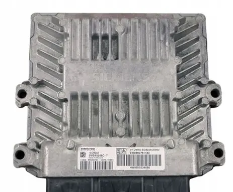 Peugeot 407 Engine control unit/module 9660781180