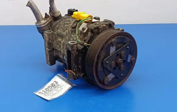 Peugeot 407 Air conditioning (A/C) compressor (pump) 9683003080