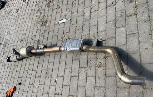 Mercedes-Benz GLA H247 Muffler/silencer A2474913900 A1774903902