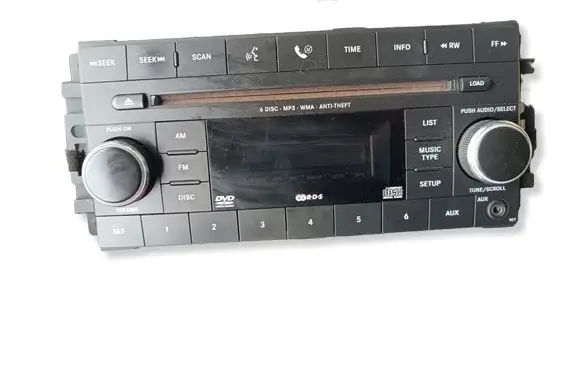 Dodge Journey Radio/CD/DVD/GPS head unit 05064942AC TT1AA2038H1181
