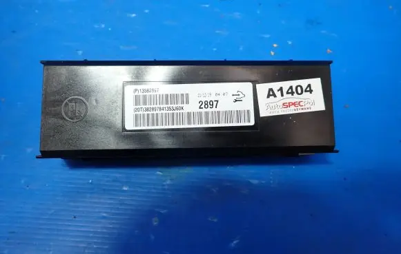 Opel Insignia A Air conditioning/heating control unit 13582897