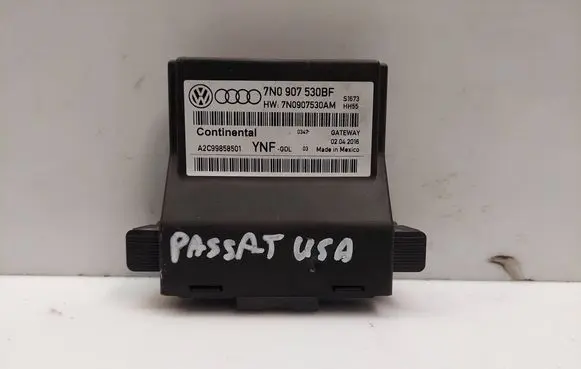 Volkswagen PASSAT B7 Gateway control module 7n0907530bf