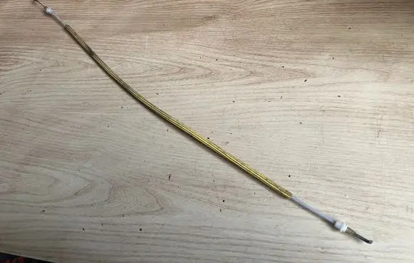 Rear door cable line