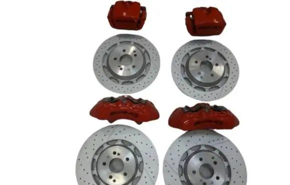 Mercedes-Benz S AMG W222 Brake discs and calipers set A2224212612 A2224200272 A2224215100