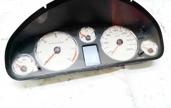 Peugeot 407 Speedometer (instrument cluster) 9658138580 a2c53106013