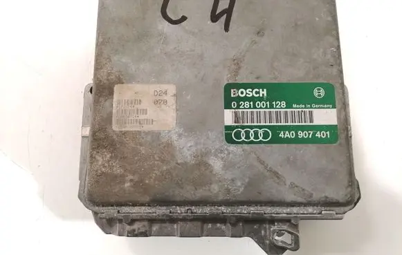 Audi A6 S6 C4 4A Engine control unit/module 0281001128 4A0907401