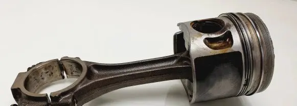 Audi A4 S4 B6 8E 8H Piston with connecting rod