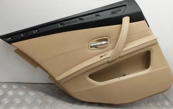 BMW 5 E60 E61 Rear door card panel trim 42190521 103850