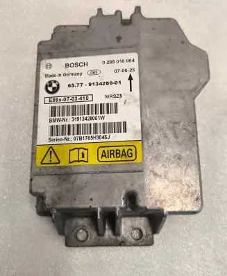BMW 1 E81 E87 Airbag control unit/module 9134280 07B1765H3046J 31913428001W