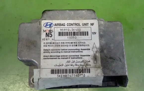 Hyundai Sonata Airbag control unit/module 95910-3K400