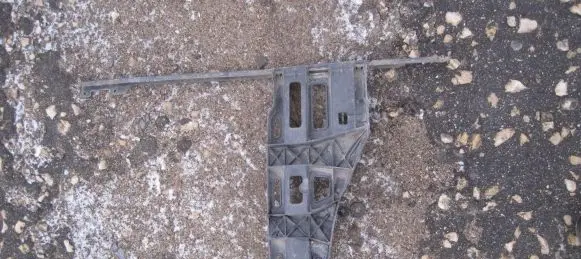 Mercedes-Benz S W221 Rear bumper mounting bracket A2218850263