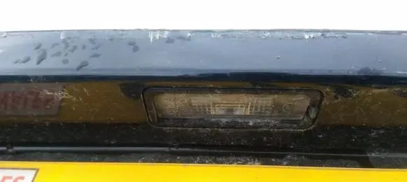 Volkswagen Golf VII Number plate light
