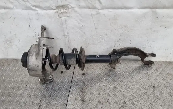 Front shock absorber with coil spring