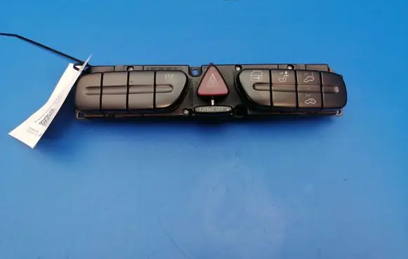 Mercedes-Benz C W203 Hazard light switch 2038216258