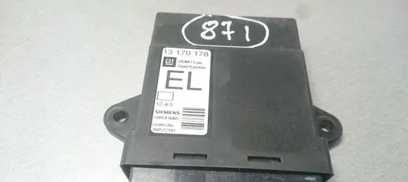 Opel Signum Door control unit/module 13170178 5WK46005