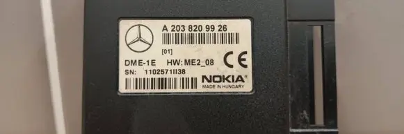 Mercedes-Benz ML W163 Phone control unit/module A2038209926