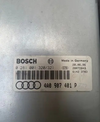 Audi A6 S6 C4 4A Engine control unit/module 4A0907401P 0281001320