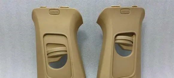 Porsche Panamera (970) (B) pillar trim (top) 970555193087F3