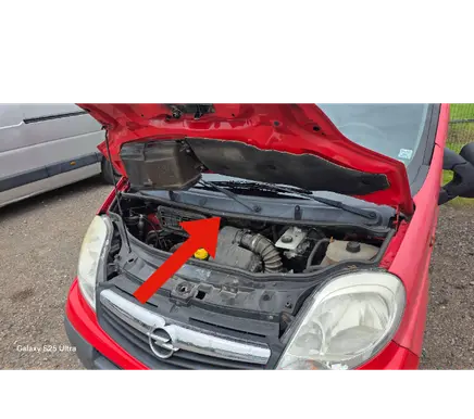 Renault Trafic II (X83) Engine compartment rubber 