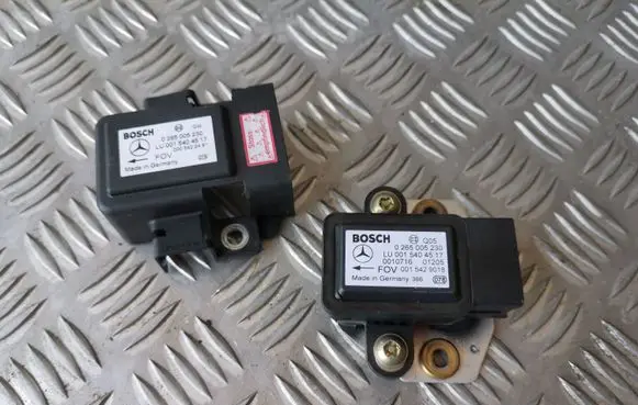 Mercedes-Benz S W220 ESP acceleration yaw rate sensor 0265005230 0015429018