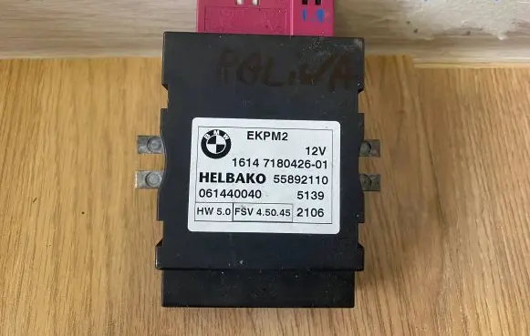 BMW 5 E60 E61 Fuel injection pump control unit/module 7180426 55892110 061440040