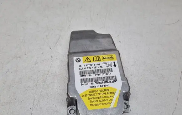 BMW 5 E60 E61 Airbag control unit/module 9172018 65779172018