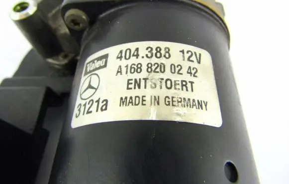Mercedes-Benz A W168 Wiper motor A1688200242