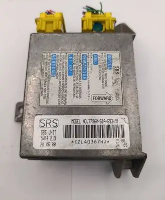 Honda Accord Airbag control unit/module 77960S1AG93M1 CZL40367HJ 5WK4219