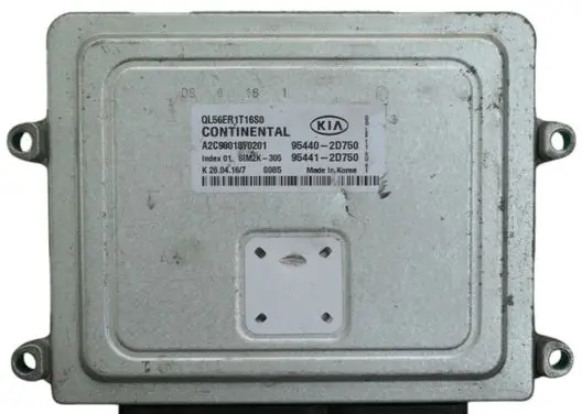 KIA Sportage Engine control unit/module ECU 954402D750 A2C9801870201