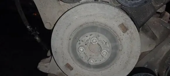 Opel Astra H Crankshaft pulley