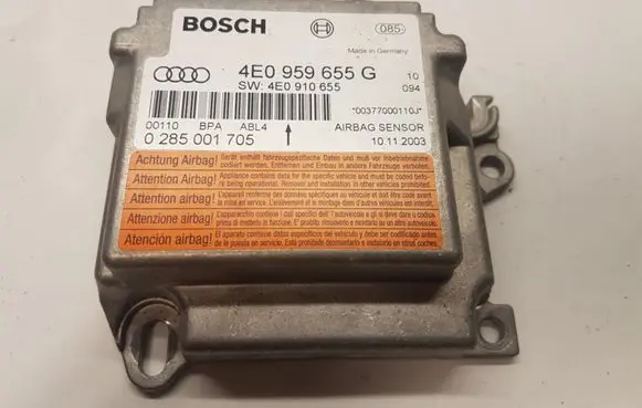 Audi A8 S8 D3 4E Airbag control unit/module 4E0959655G 4E0910655 0285001705