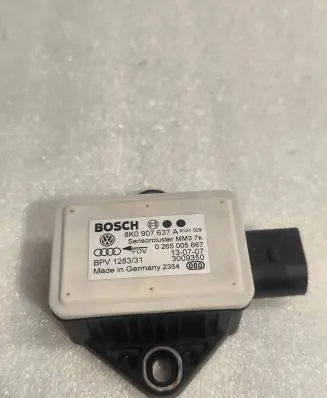 Audi A5 8T 8F ESP acceleration yaw rate sensor 8K0907637A 0265005667