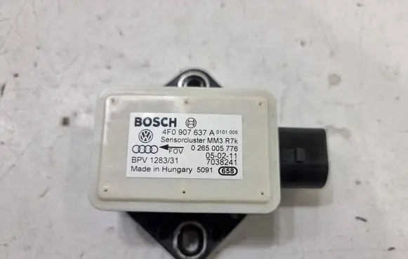 Audi A6 S6 C6 4F ESP acceleration yaw rate sensor 4F0907637A