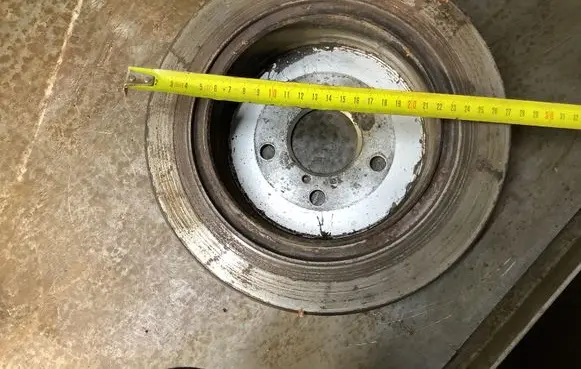 Subaru Outback Rear brake disc 