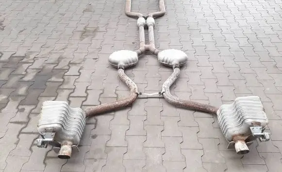 Mercedes-Benz SL R231 Muffler/silencer 